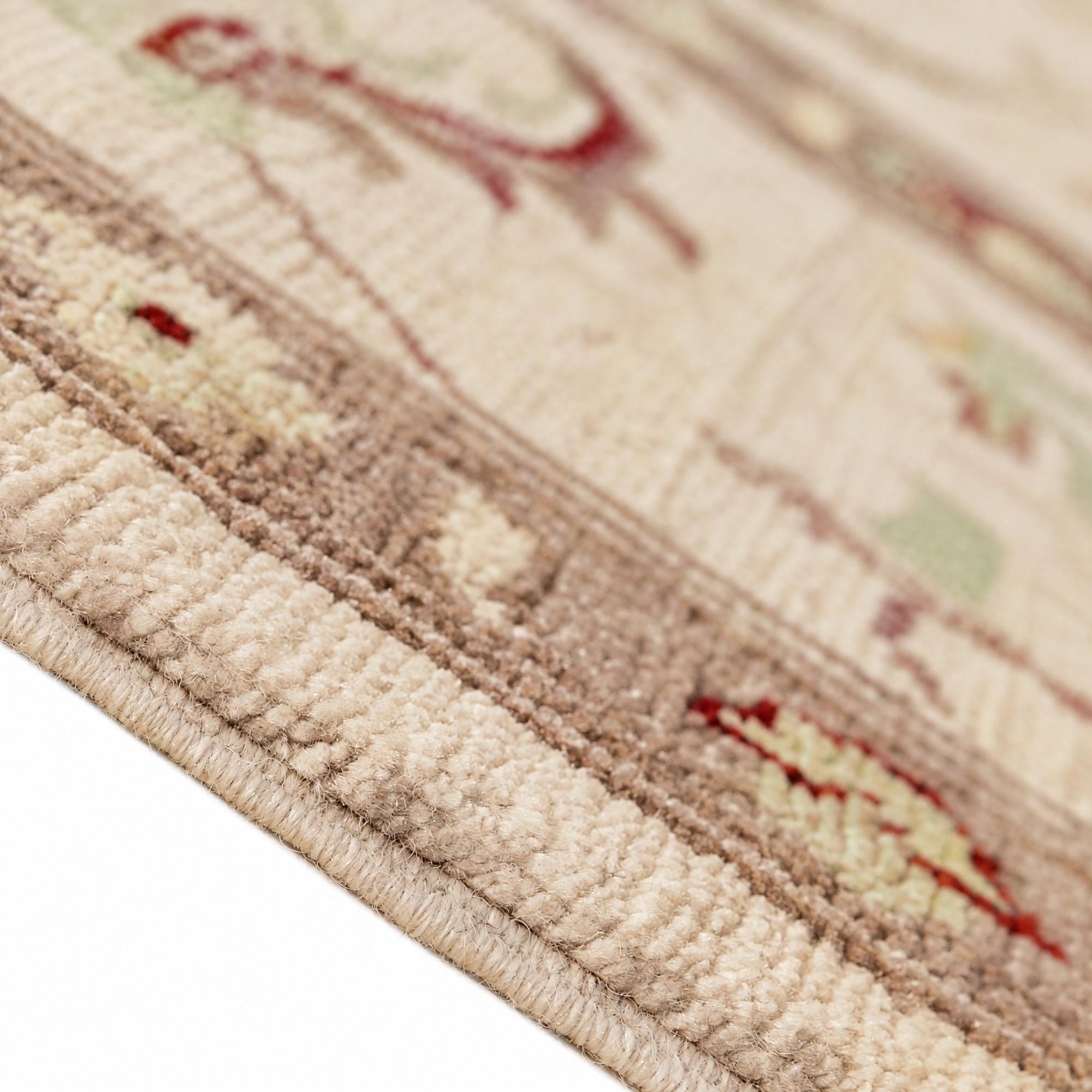 210cm x 280cm Hand Knotted Ziegler Rug