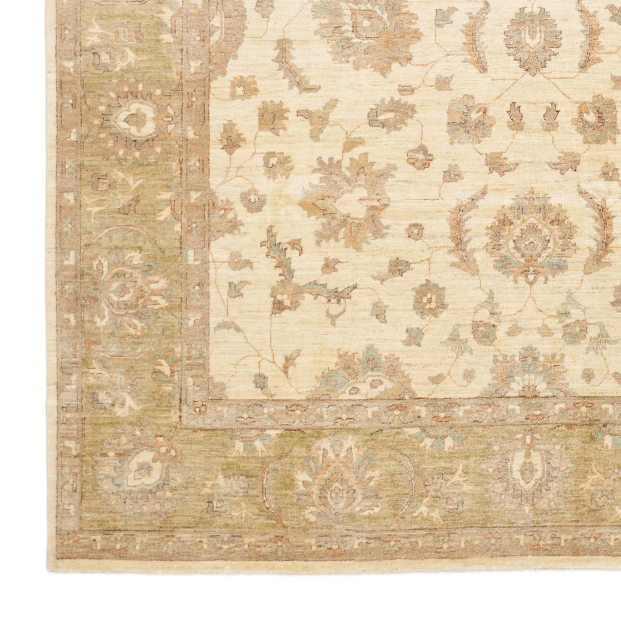 250cm x 345cm Hand Knotted Ziegler Rug