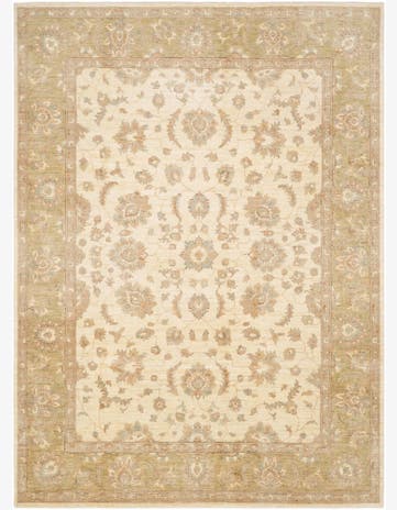 8' 3 x 11' 3 Hand Knotted Ziegler Rug