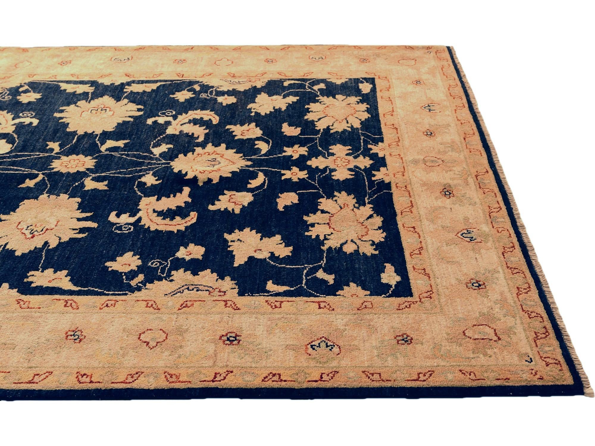 5' x 6' 8 Hand Knotted Ziegler Rug