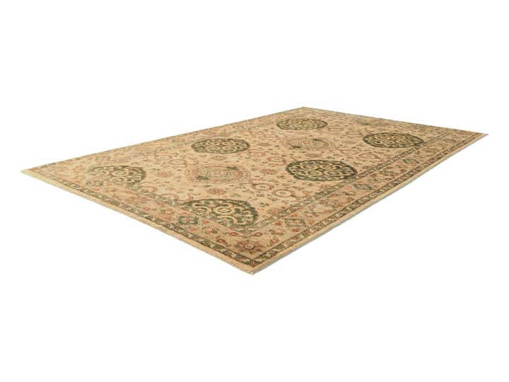 6' x 9' 4 Hand Knotted Ziegler Rug