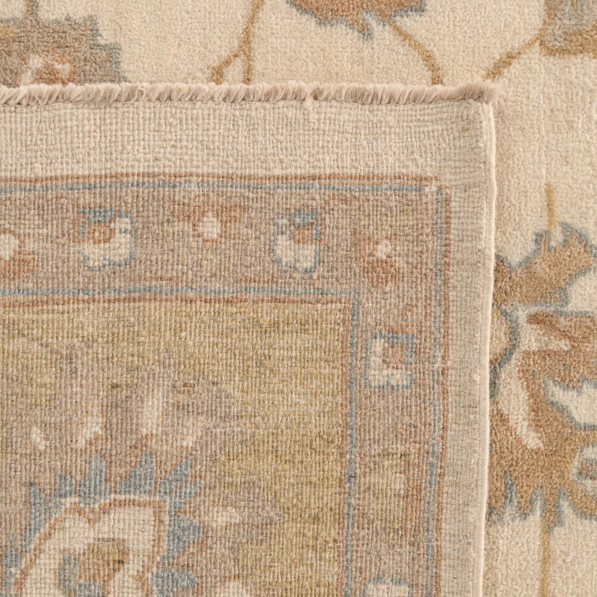 8' 6 x 11' 10 Hand Knotted Ziegler Rug