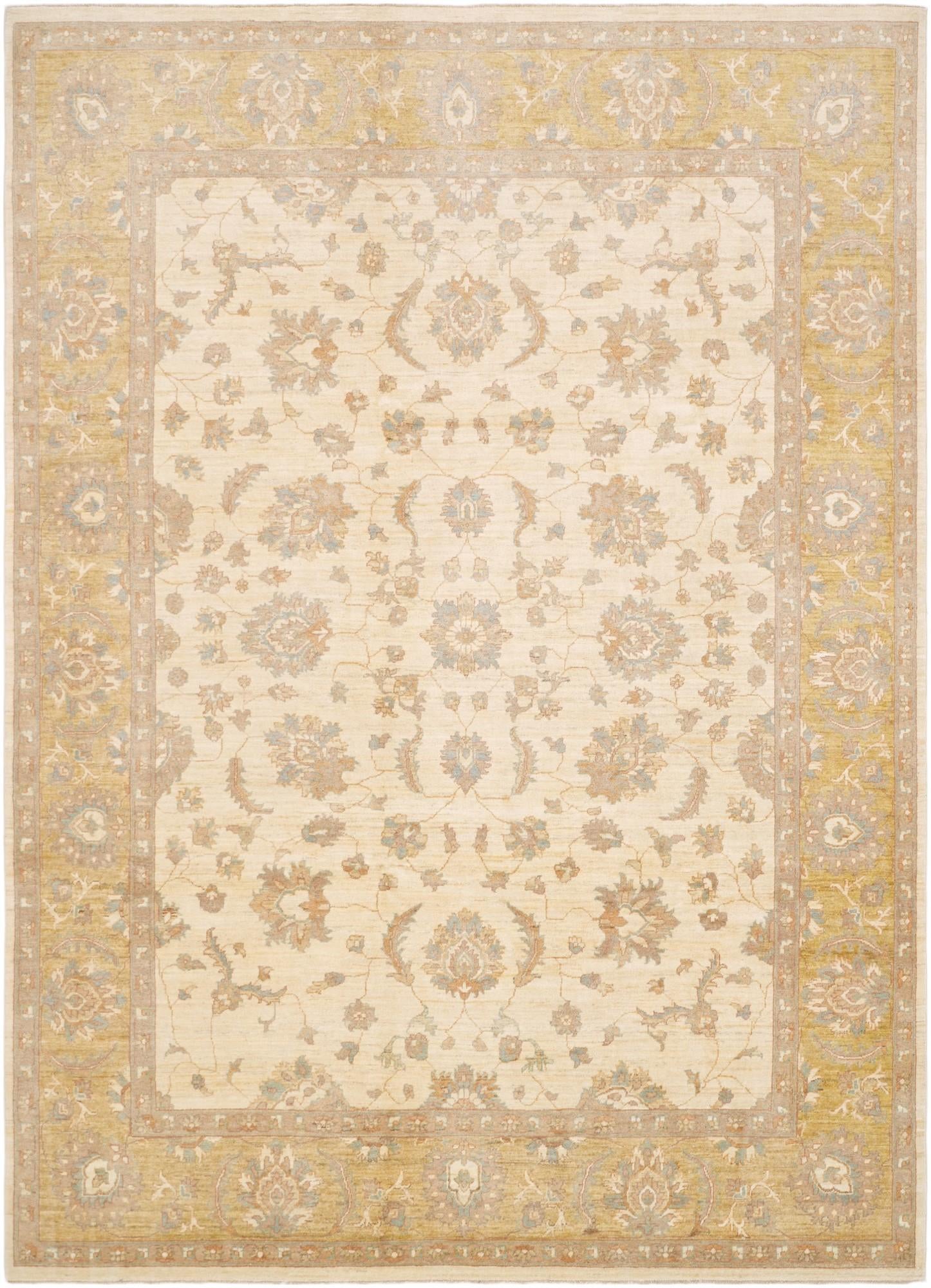 8' 6 x 11' 10 Hand Knotted Ziegler Rug