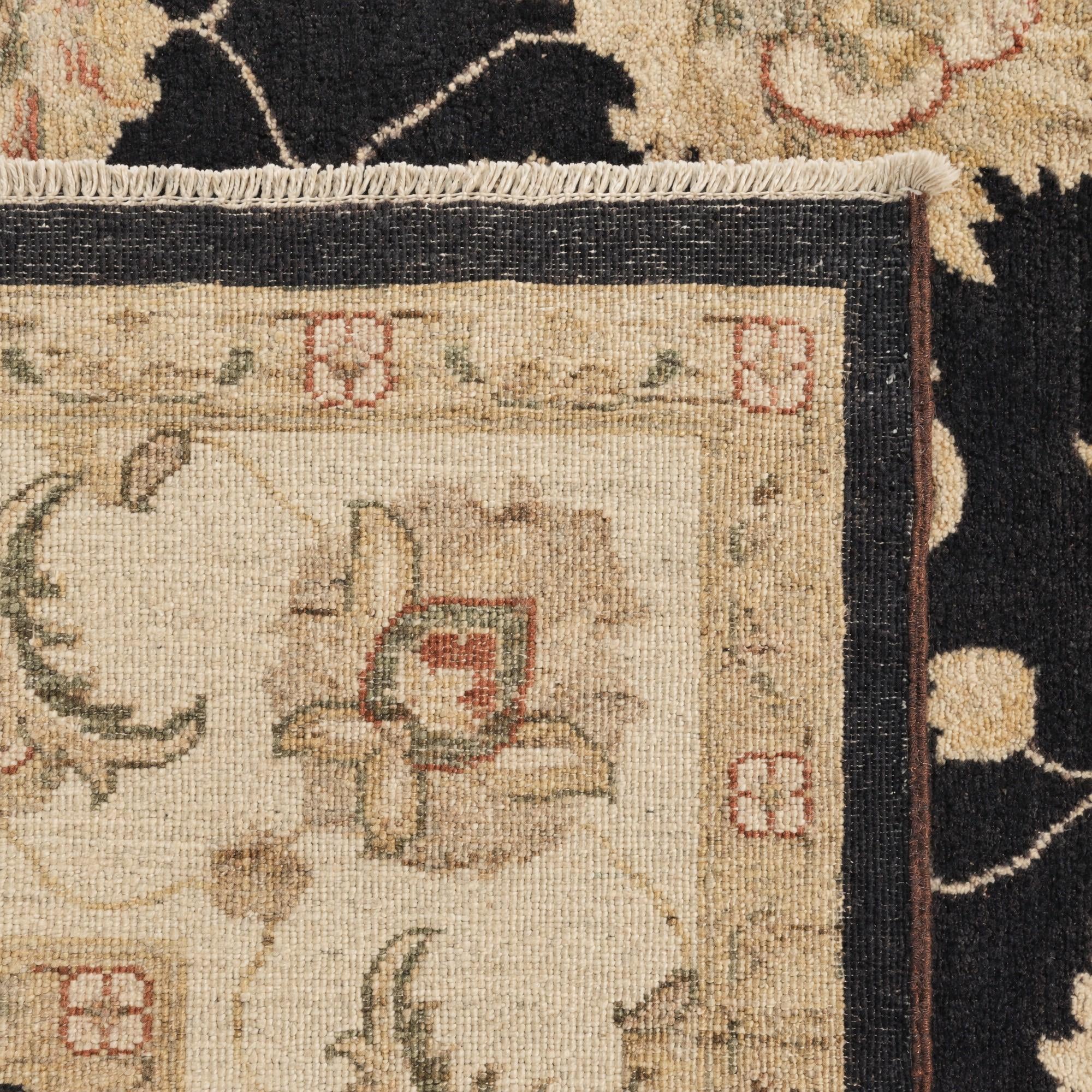 6' 2 x 9' 9 Hand Knotted Ziegler Rug