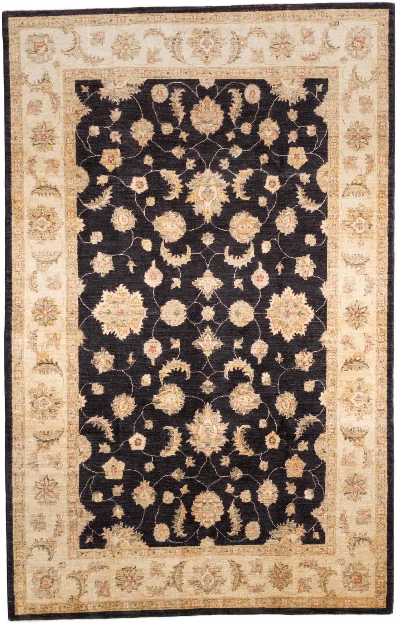 6' 2 x 9' 9 Hand Knotted Ziegler Rug
