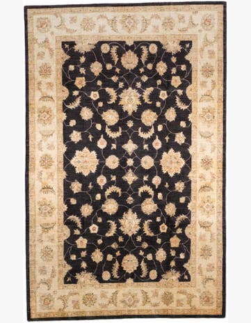 6' 2 x 9' 9 Hand Knotted Ziegler Rug