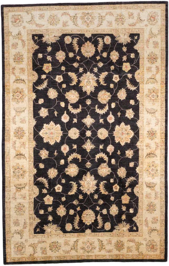 6' 2 x 9' 9 Hand Knotted Ziegler Rug