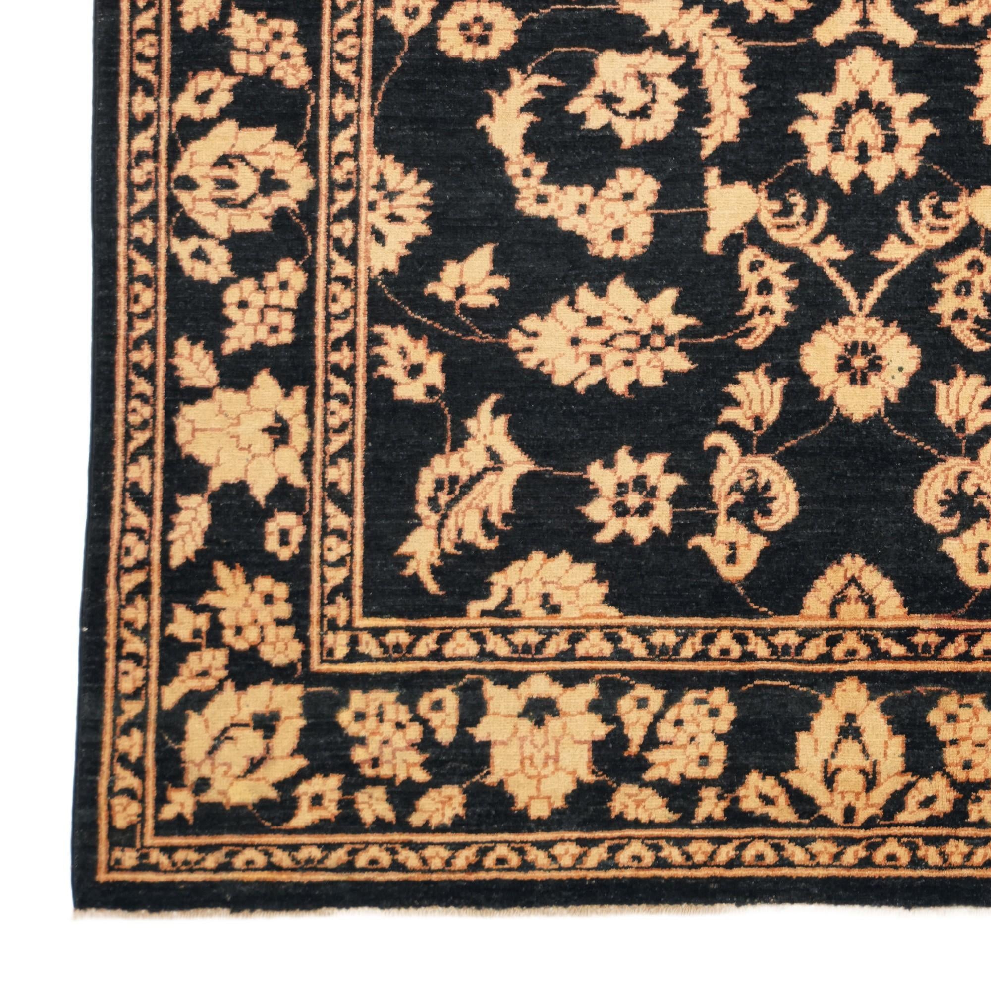 5' x 6' 7 Hand Knotted Ziegler Rug