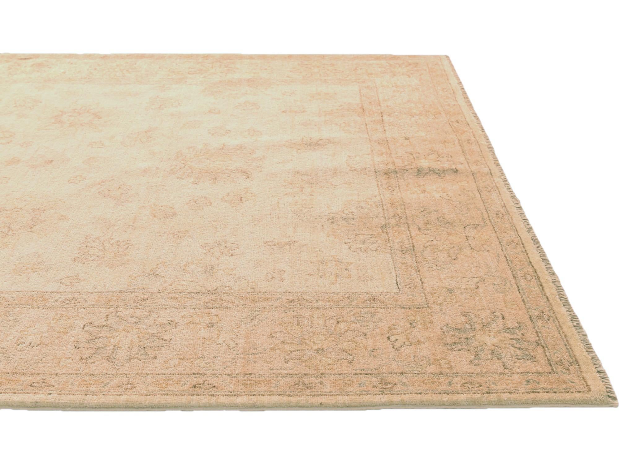 5' 1 x 6' 6 Hand Knotted Ziegler Rug