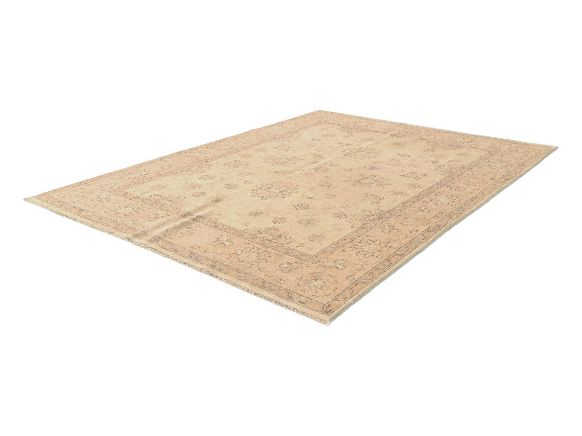 5' 1 x 6' 7 Hand Knotted Ziegler Rug