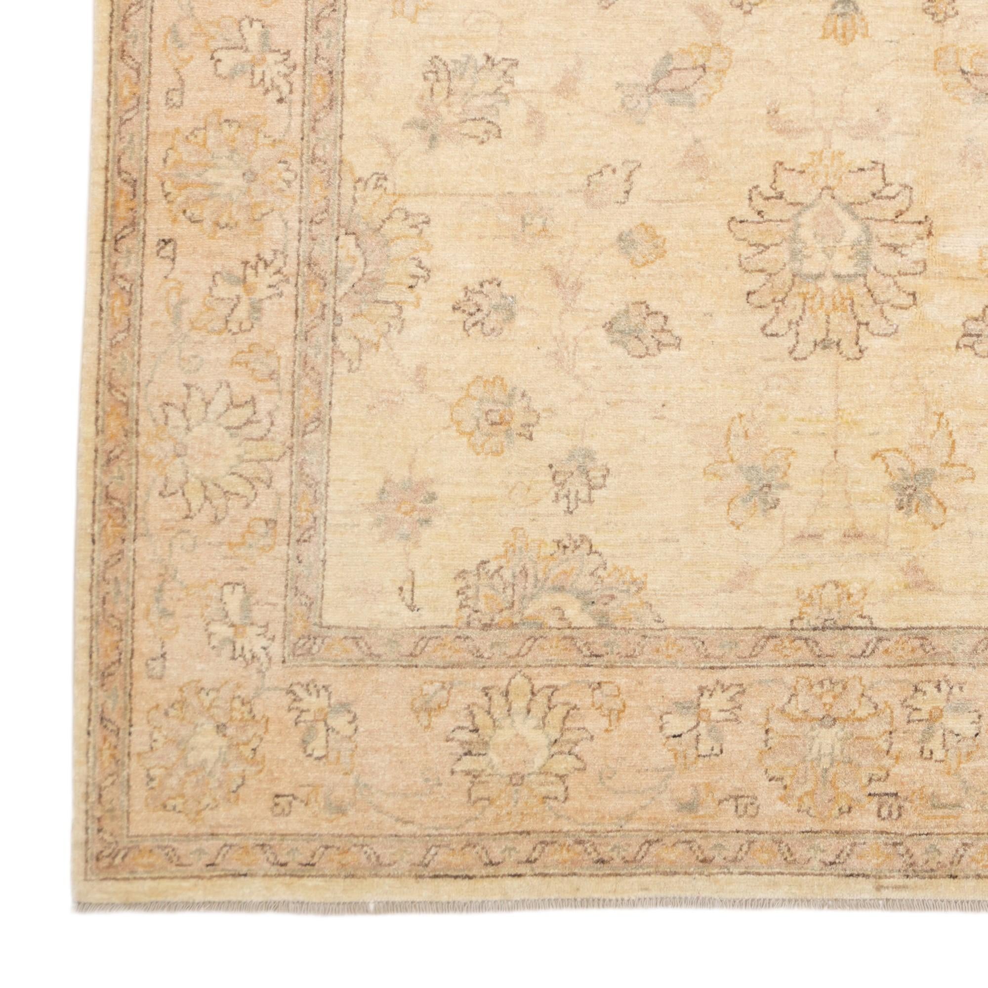 155cm x 200cm Hand Knotted Ziegler Rug