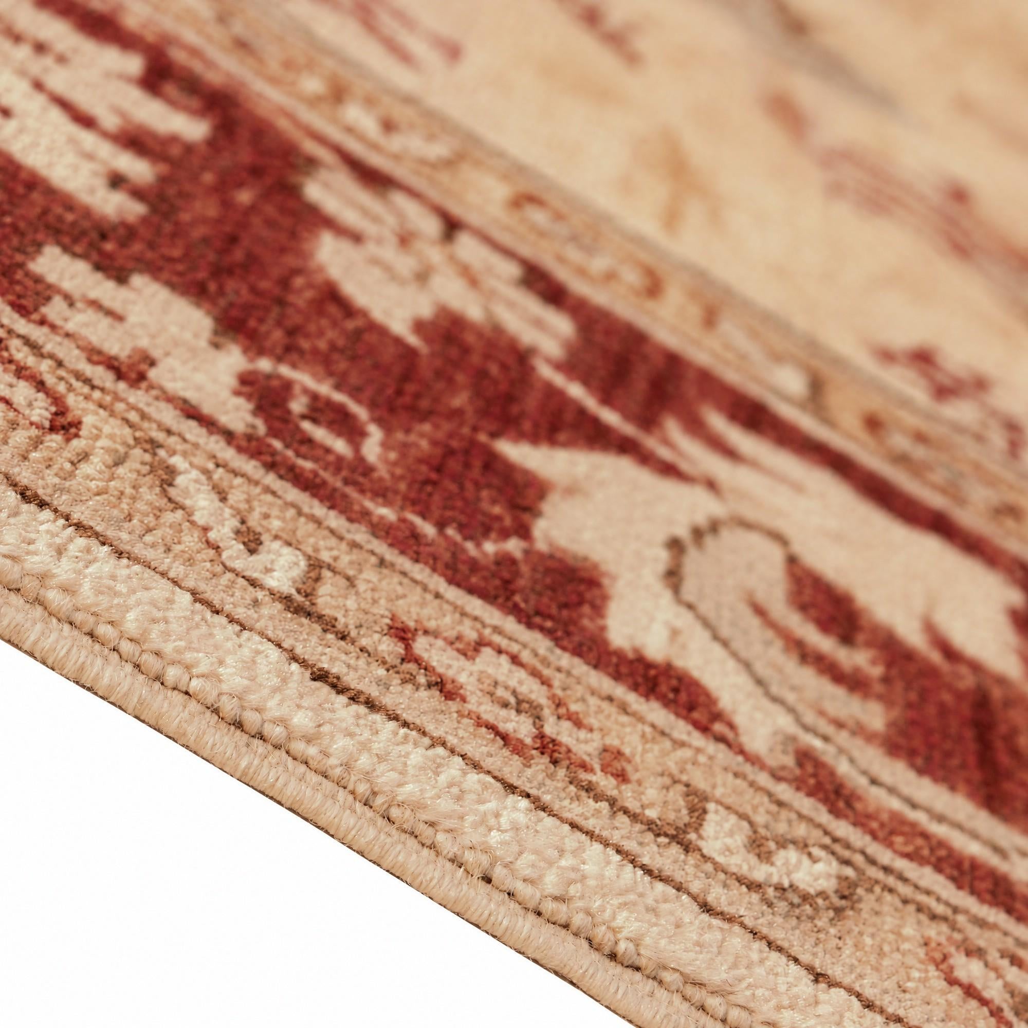 150cm x 215cm Hand Knotted Ziegler Rug