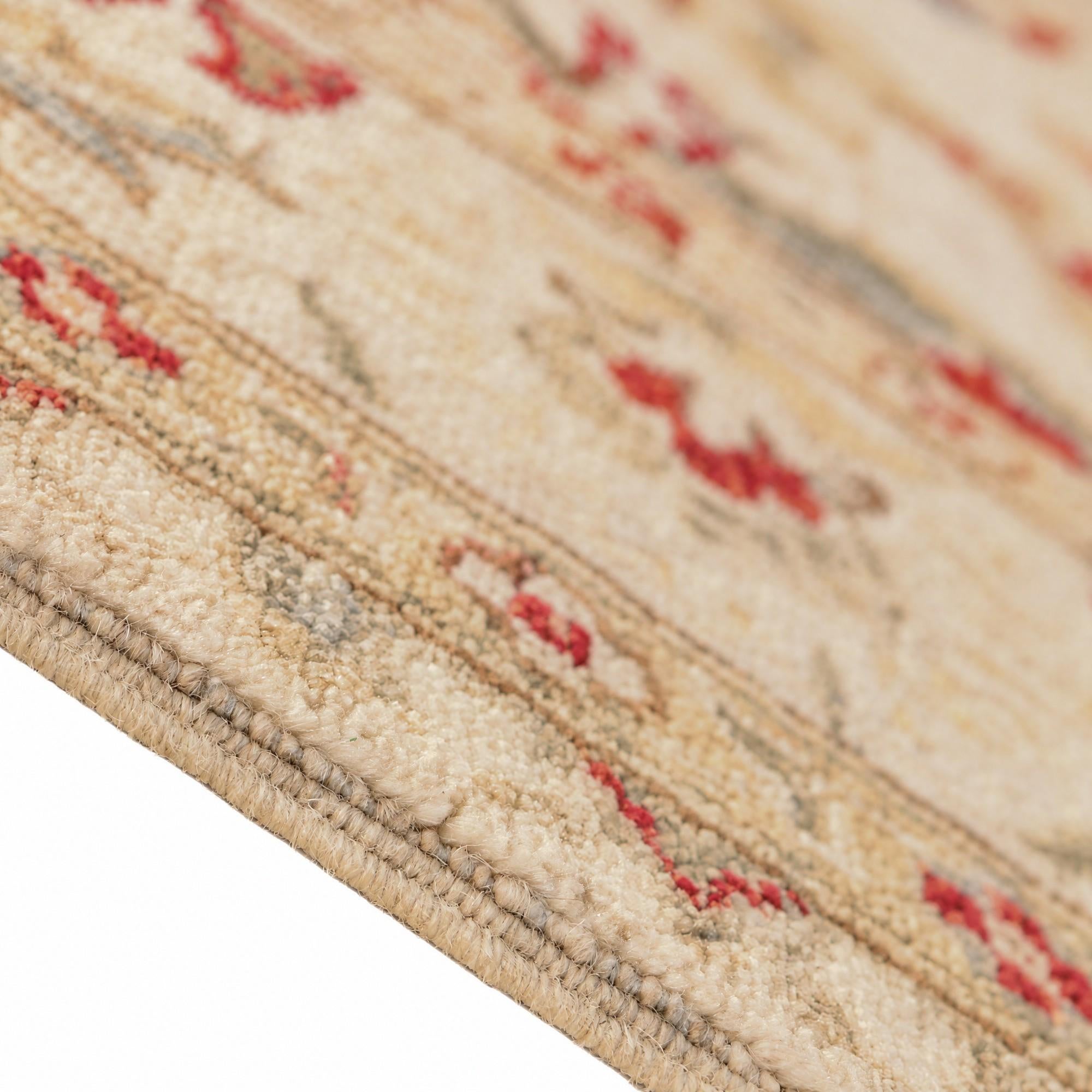 155cm x 210cm Hand Knotted Ziegler Rug