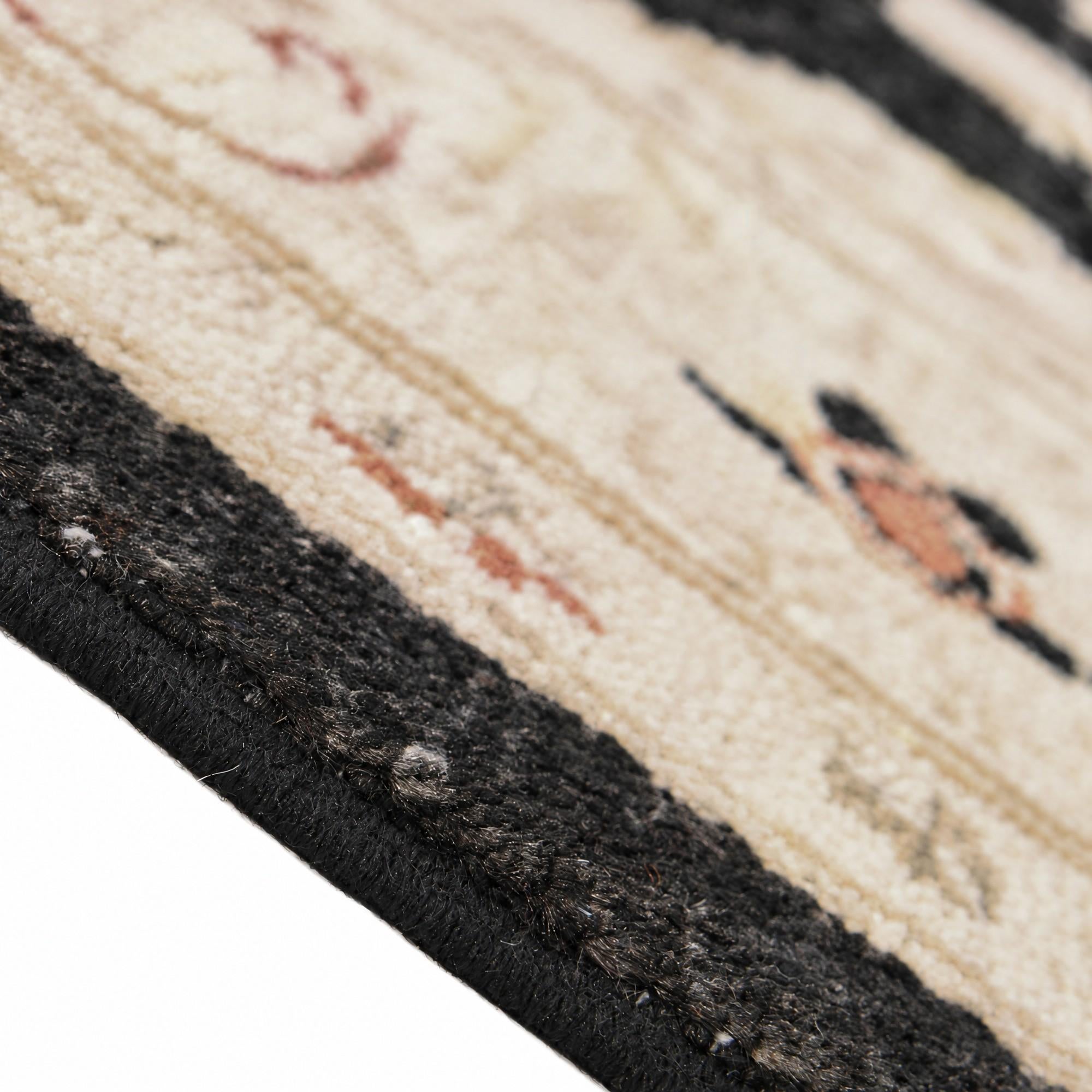 190cm x 275cm Hand Knotted Ziegler Rug