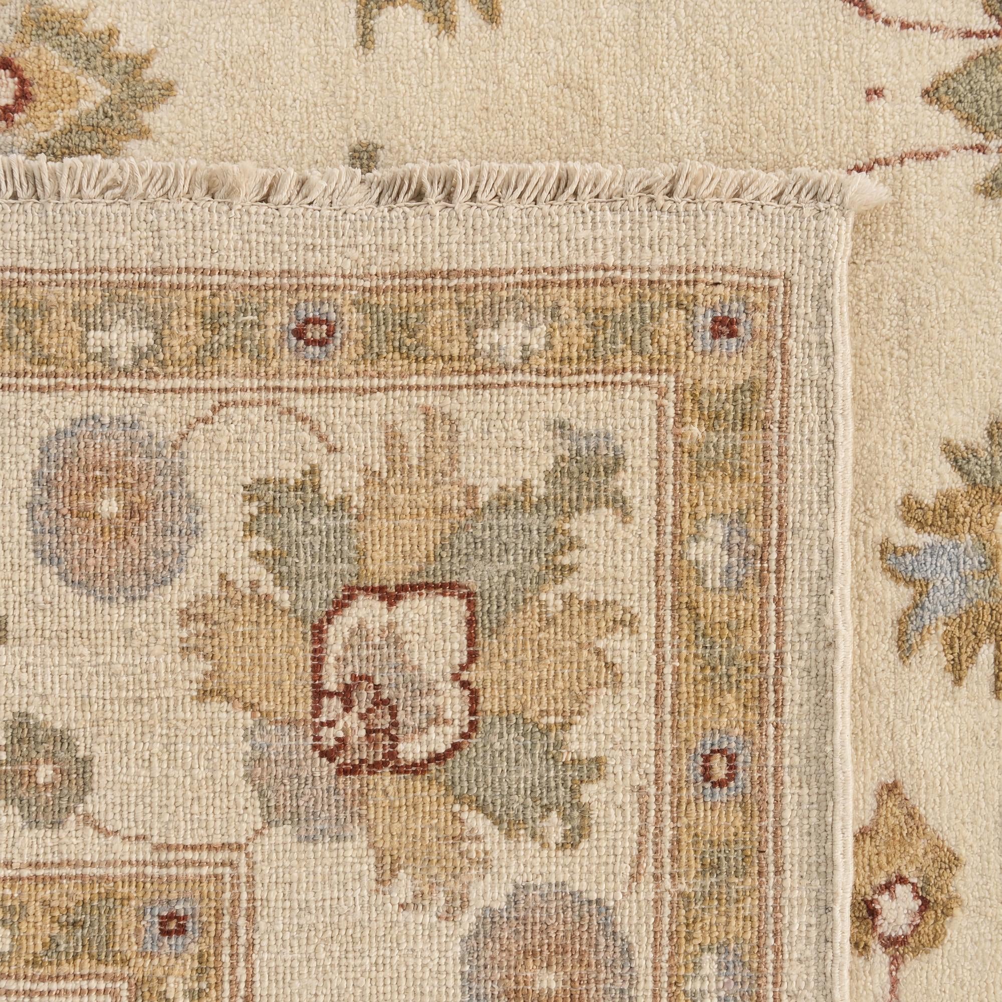 185cm x 275cm Hand Knotted Ziegler Rug