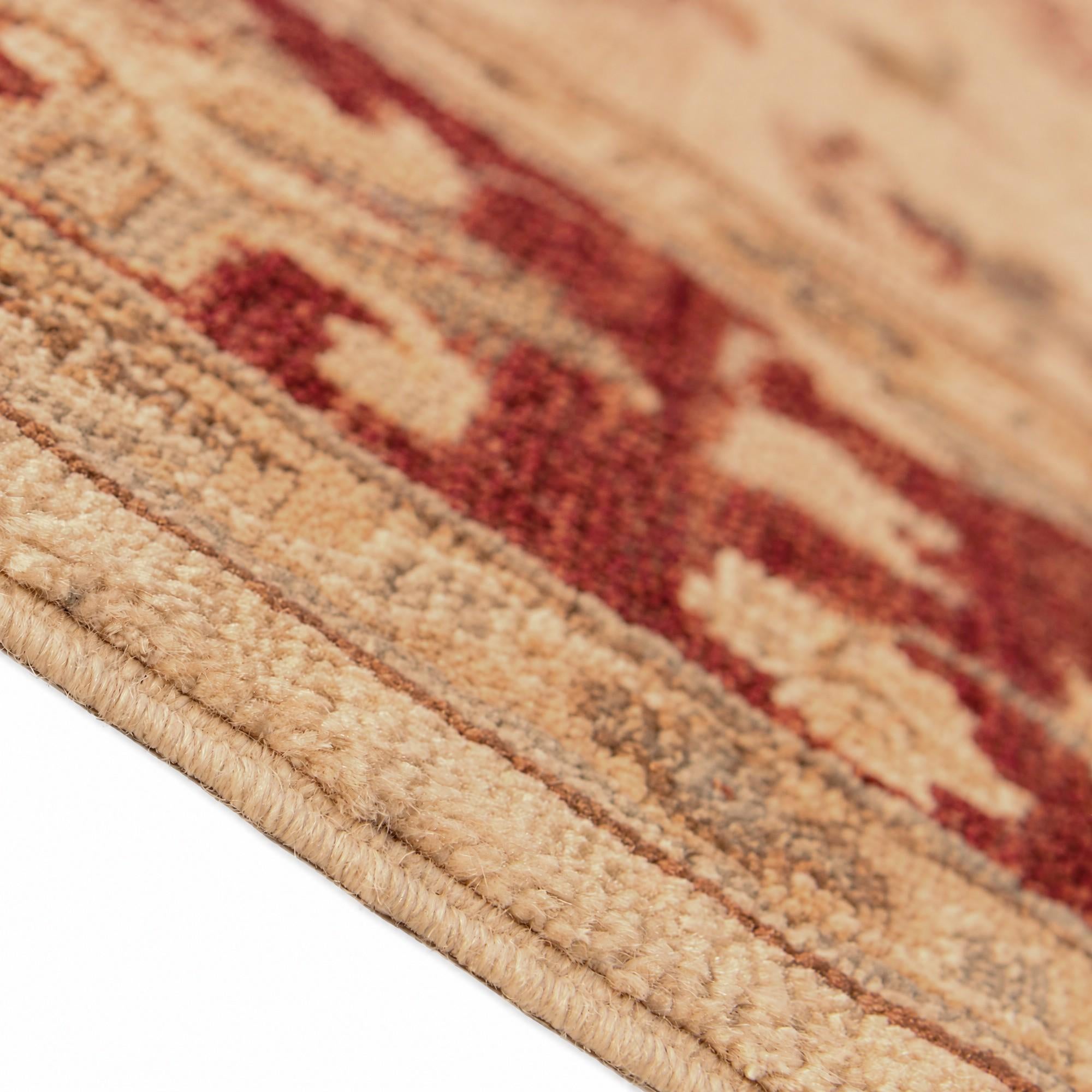 155cm x 215cm Hand Knotted Ziegler Rug