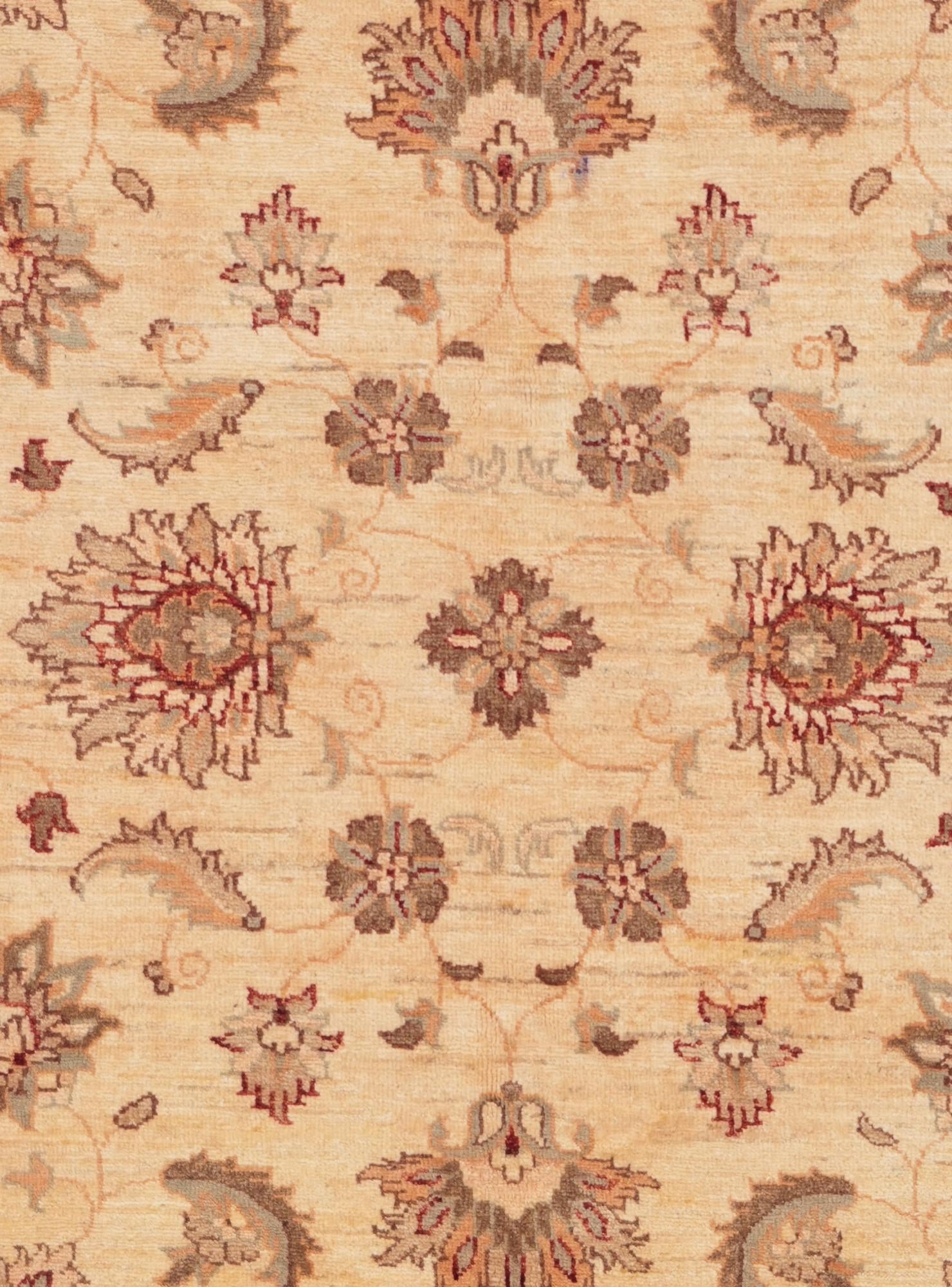 5' x 7' Hand Knotted Ziegler Rug