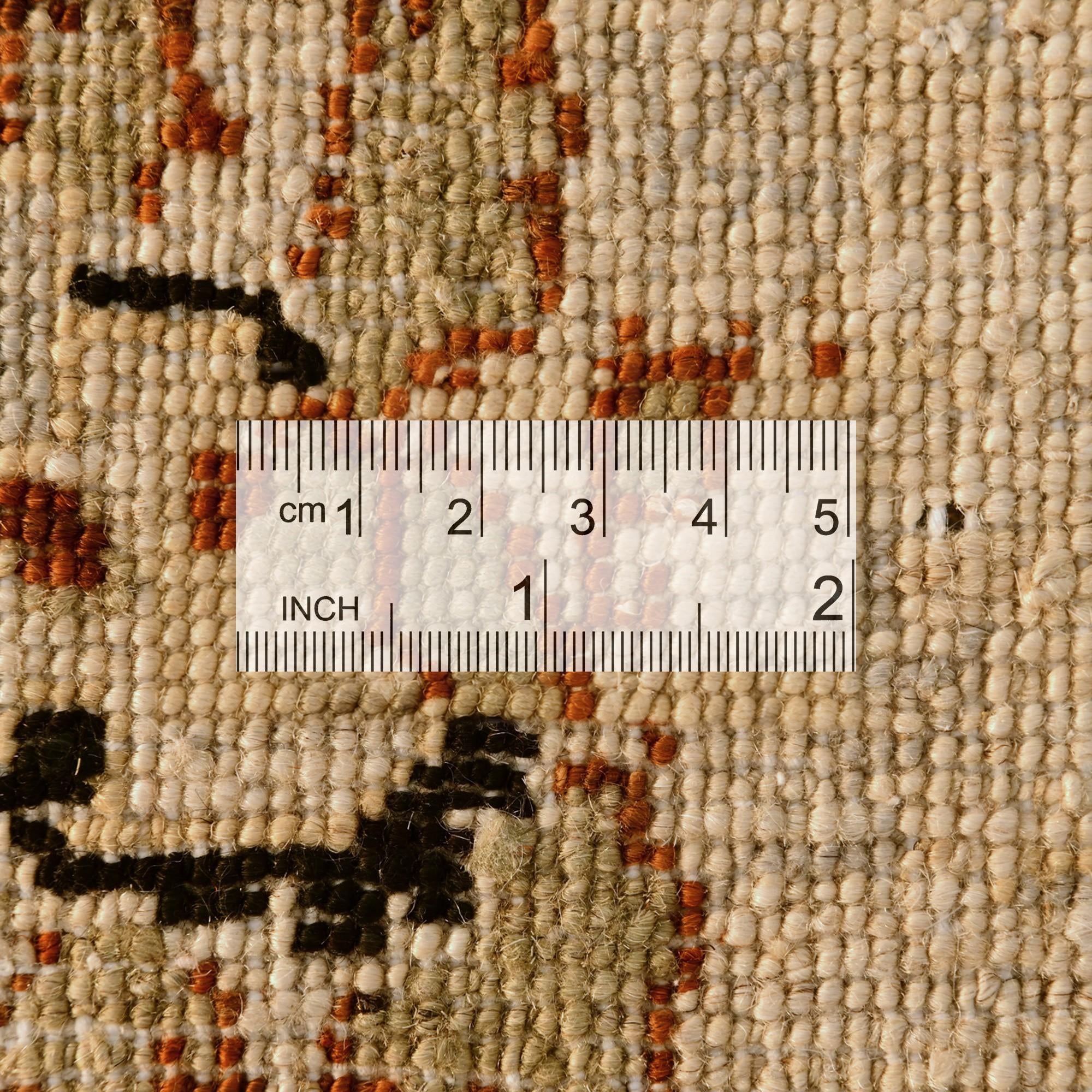 155cm x 215cm Hand Knotted Ziegler Rug