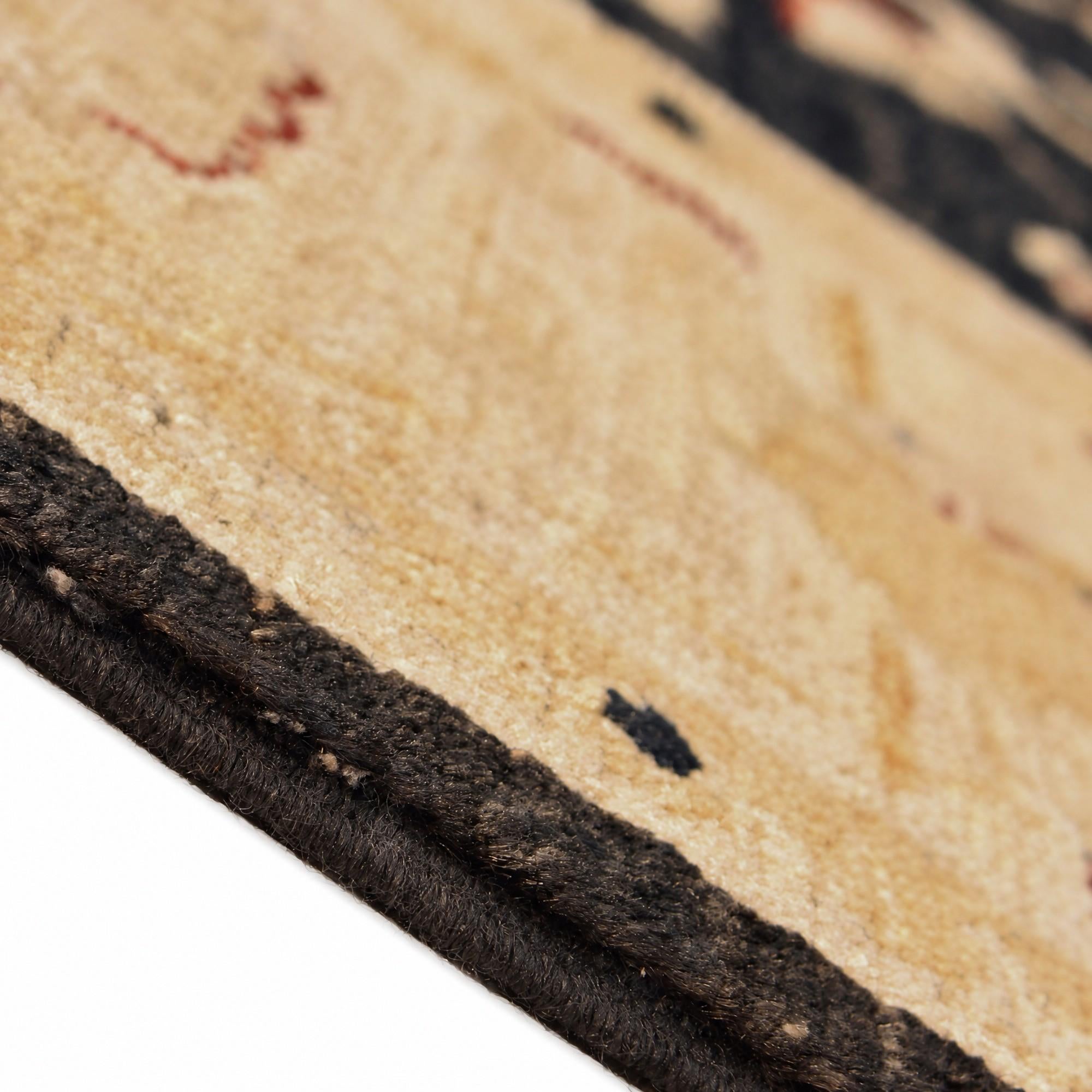 150cm x 215cm Hand Knotted Ziegler Rug