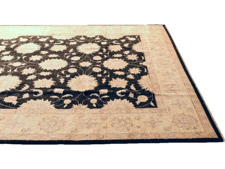 6' 9 x 9' 9 Hand Knotted Ziegler Rug