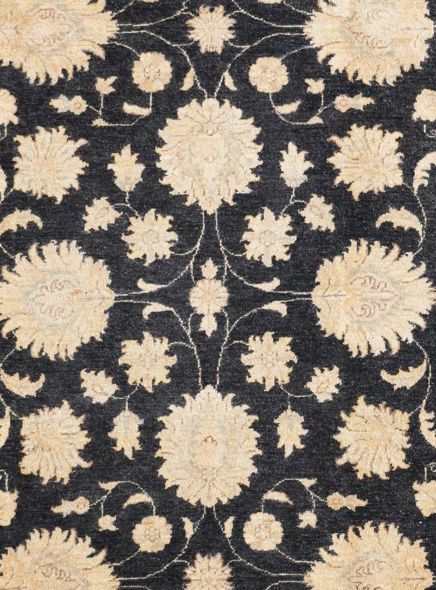 6' 9 x 9' 9 Hand Knotted Ziegler Rug
