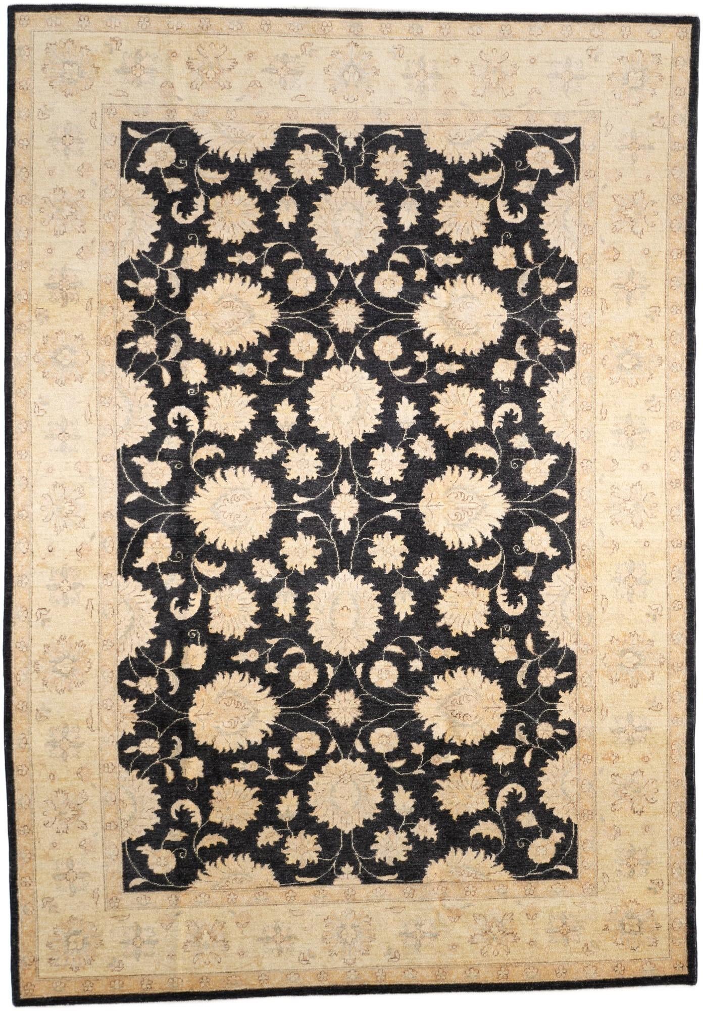 6' 9 x 9' 9 Hand Knotted Ziegler Rug