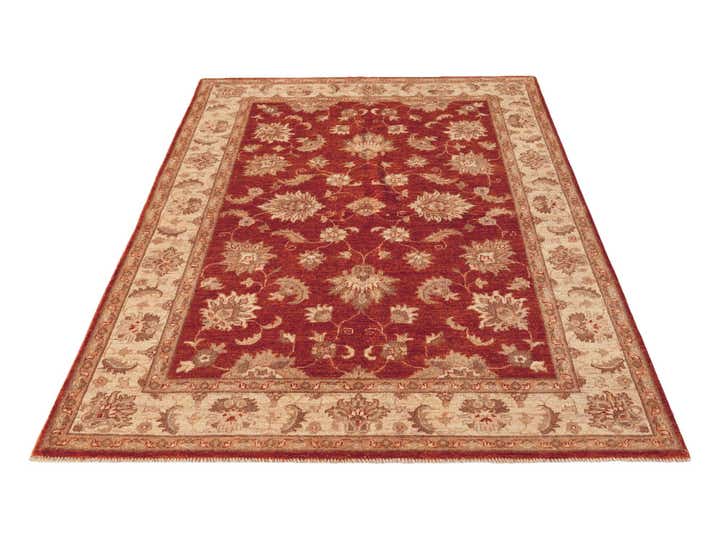5' 1 x 7' 1 Hand Knotted Ziegler Rug