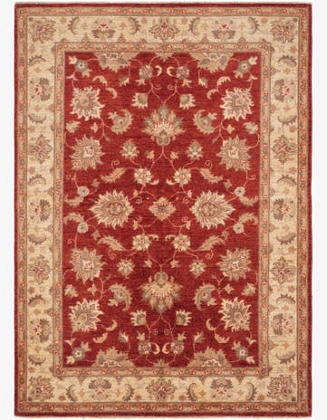 5' 1 x 7' 1 Hand Knotted Ziegler Rug