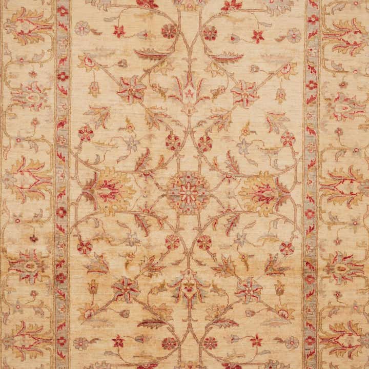 150cm x 200cm Hand Knotted Ziegler Rug