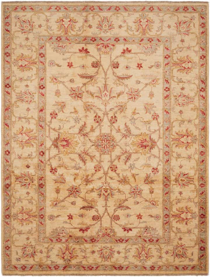 150cm x 200cm Hand Knotted Ziegler Rug