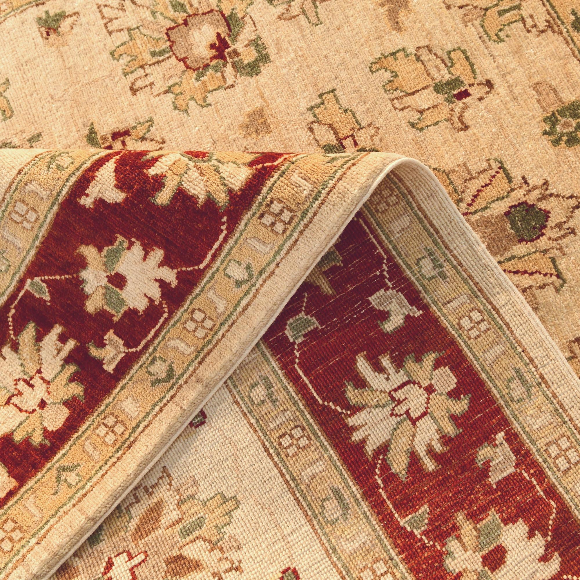 5' x 6' 11 Hand Knotted Ziegler Rug