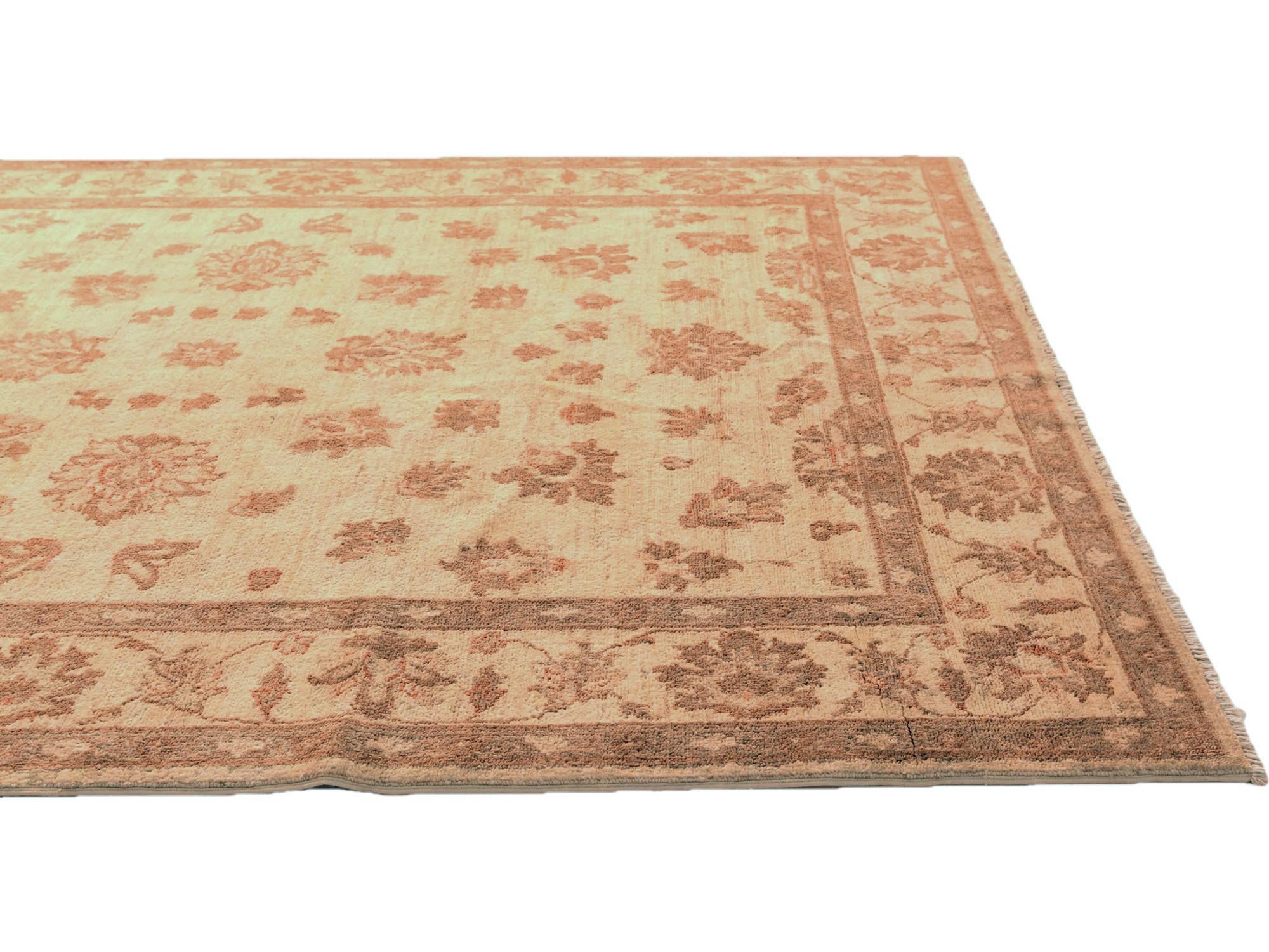 5' x 6' 8 Hand Knotted Ziegler Rug