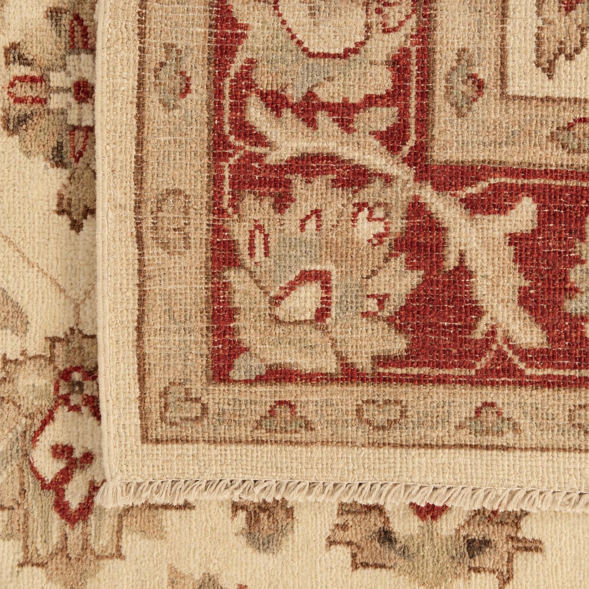 150cm x 205cm Hand Knotted Ziegler Rug