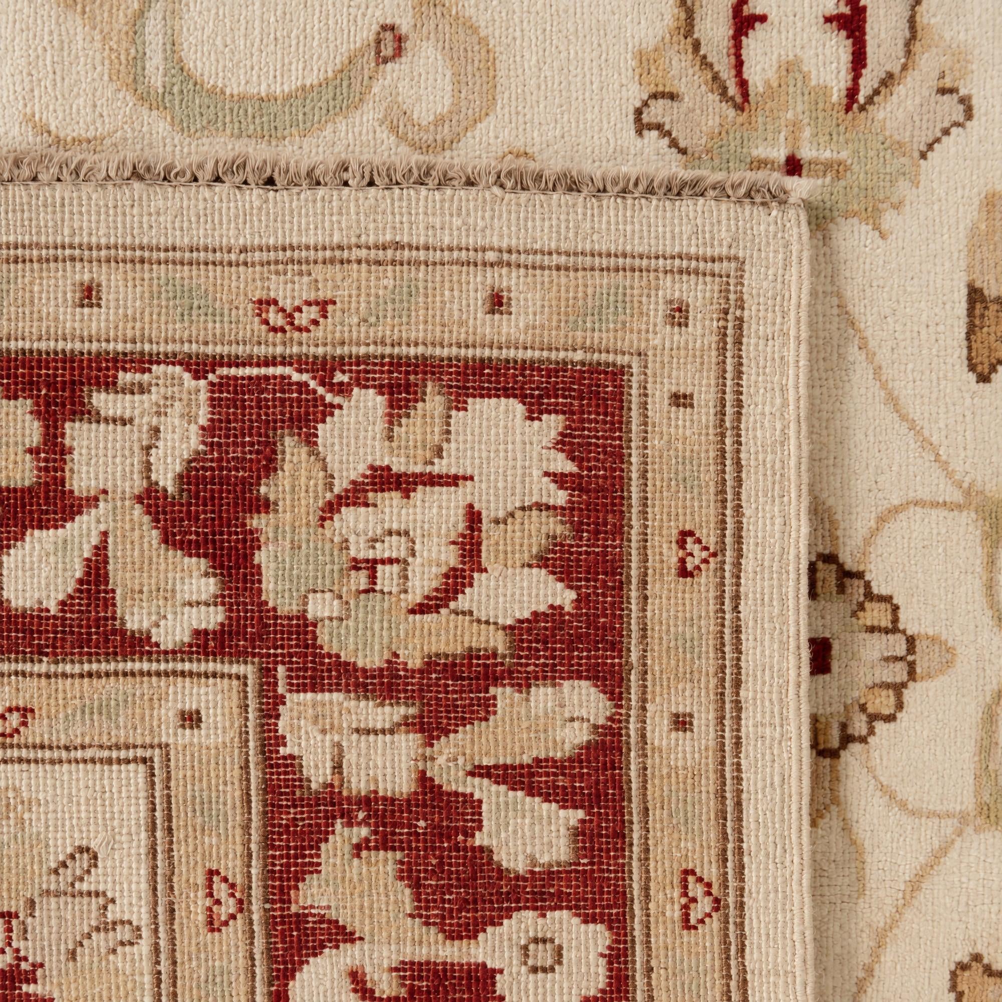 125cm x 190cm Hand Knotted Ziegler Rug