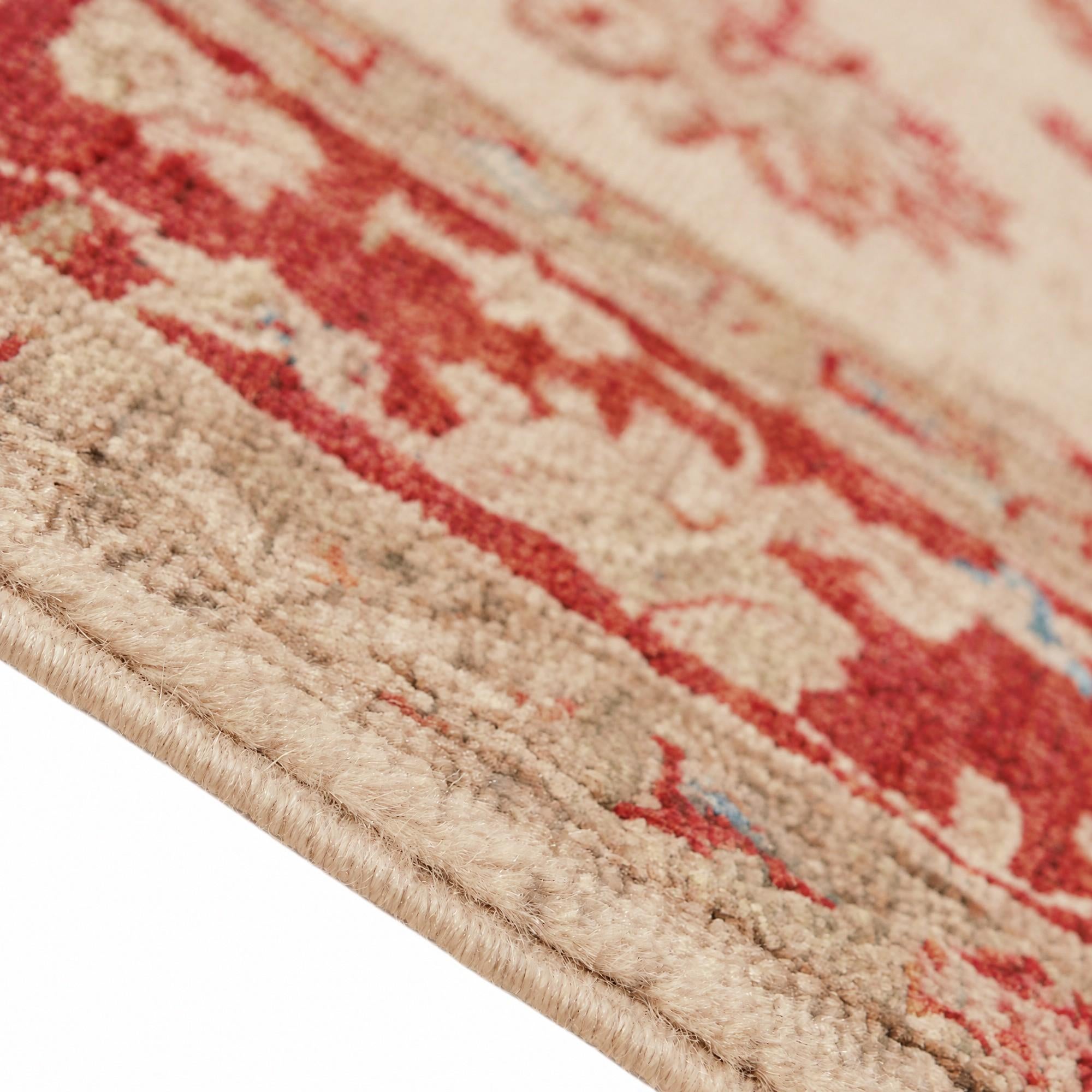 150cm x 205cm Hand Knotted Ziegler Rug
