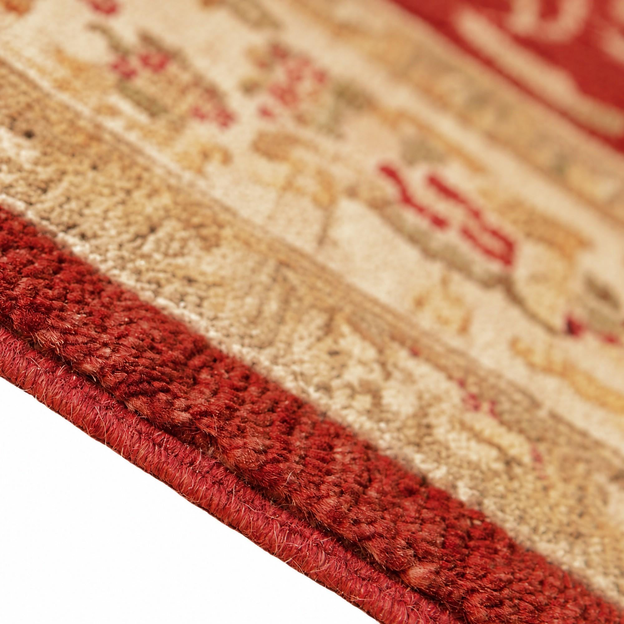 165cm x 240cm Hand Knotted Ziegler Rug