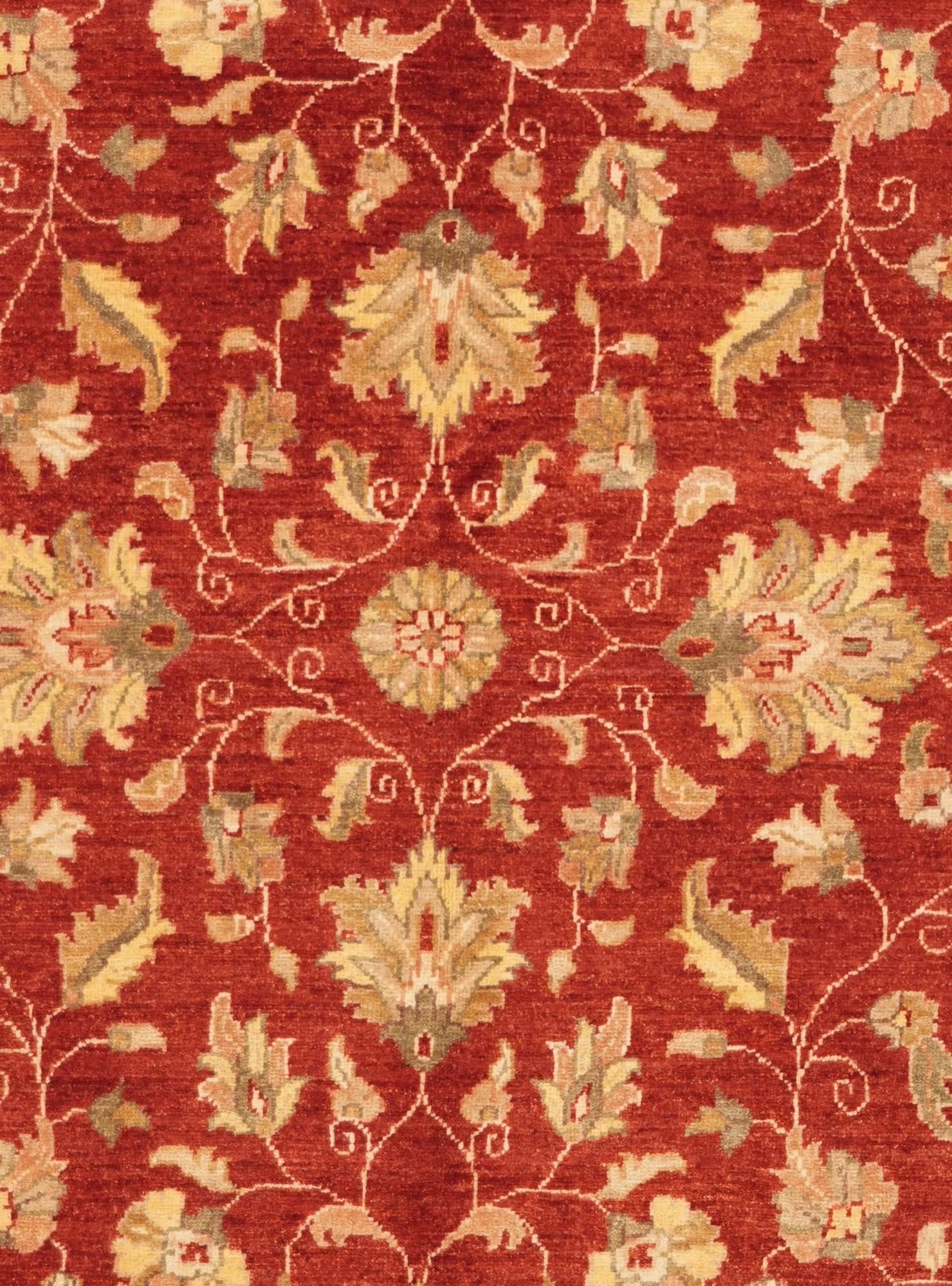 5' 5 x 7' 11 Hand Knotted Ziegler Rug