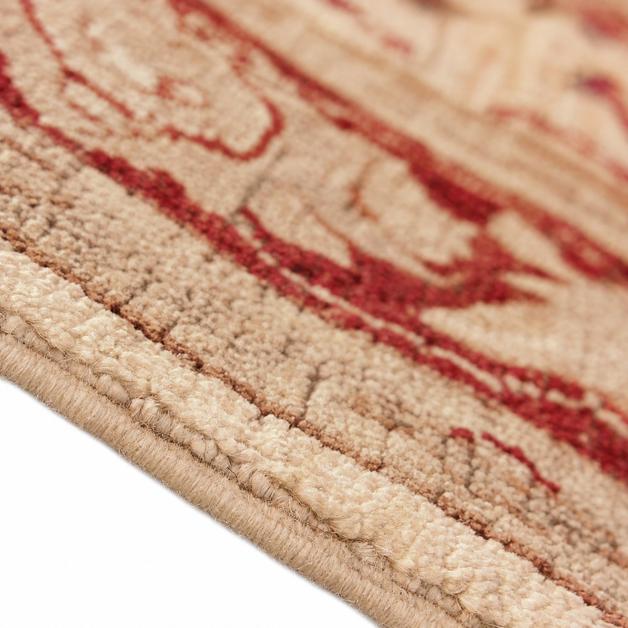 150cm x 200cm Hand Knotted Ziegler Rug