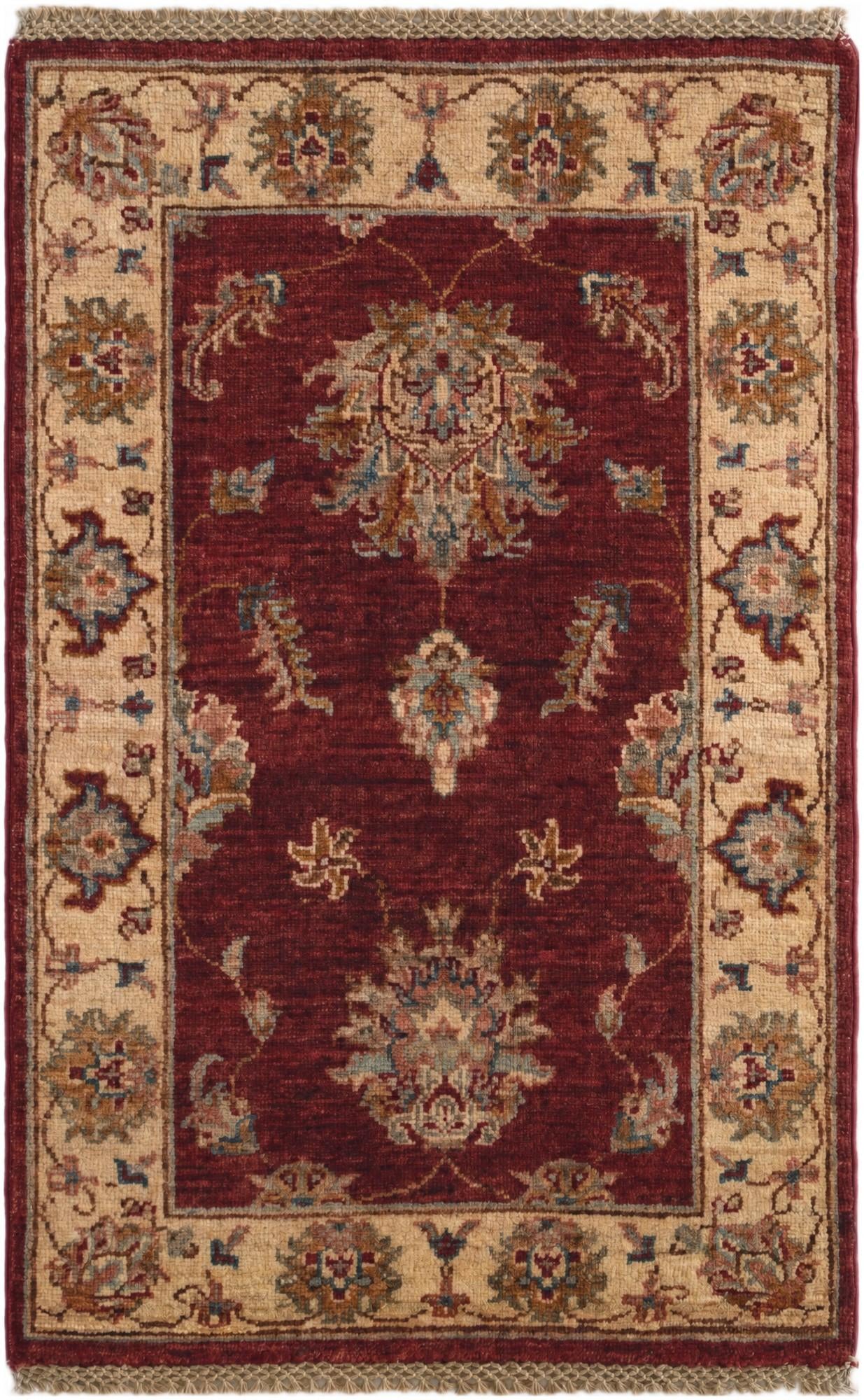 2' x 3' 2 Hand Knotted Ziegler Rug
