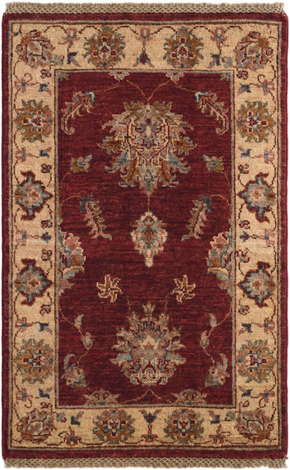 2' x 3' 2 Hand Knotted Ziegler Rug
