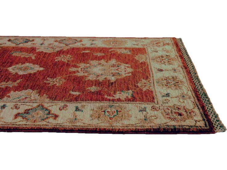 Detail image of 2' x 3' 5 Hand Knotted Ziegler Rug