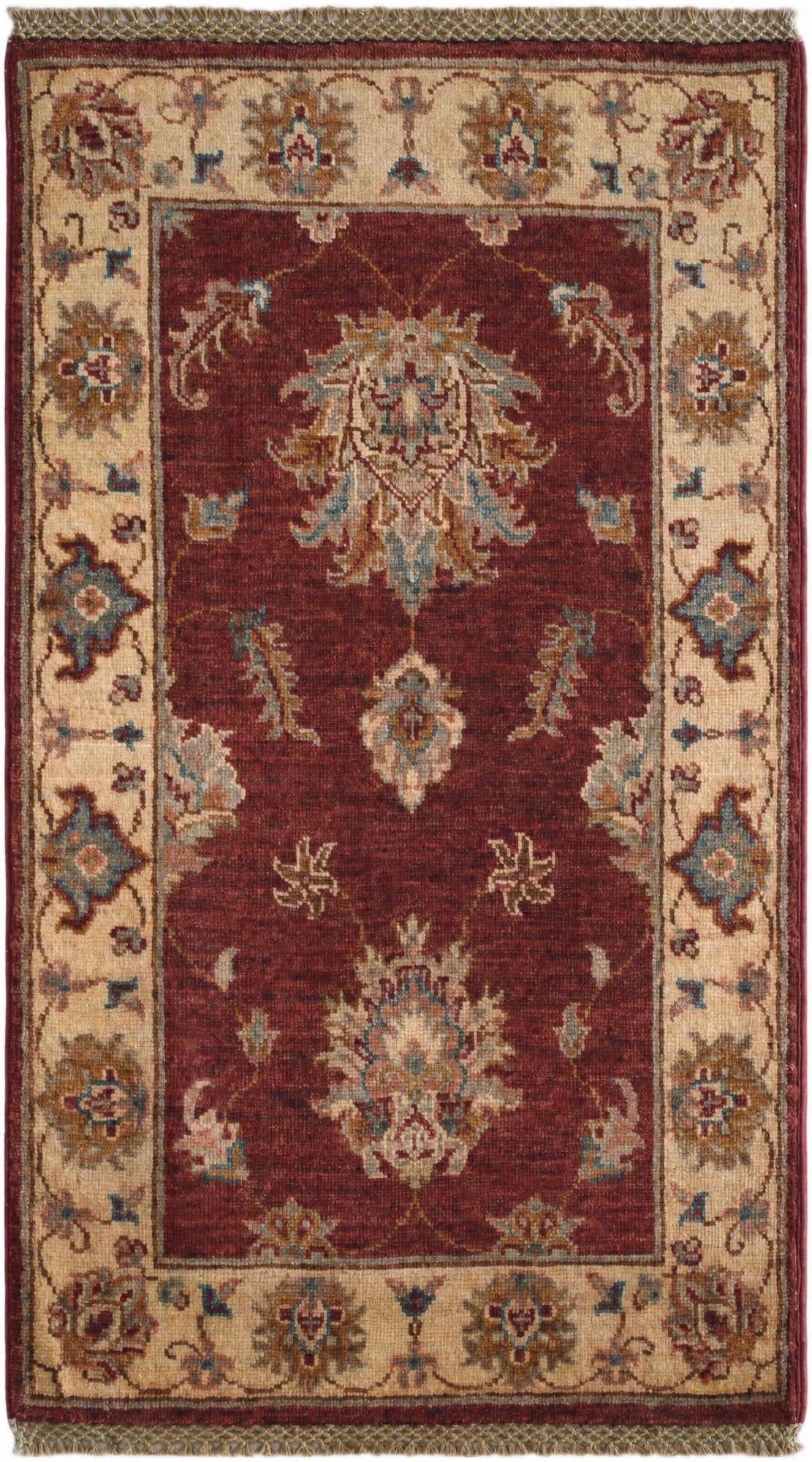 2' x 3' 5 Hand Knotted Ziegler Rug