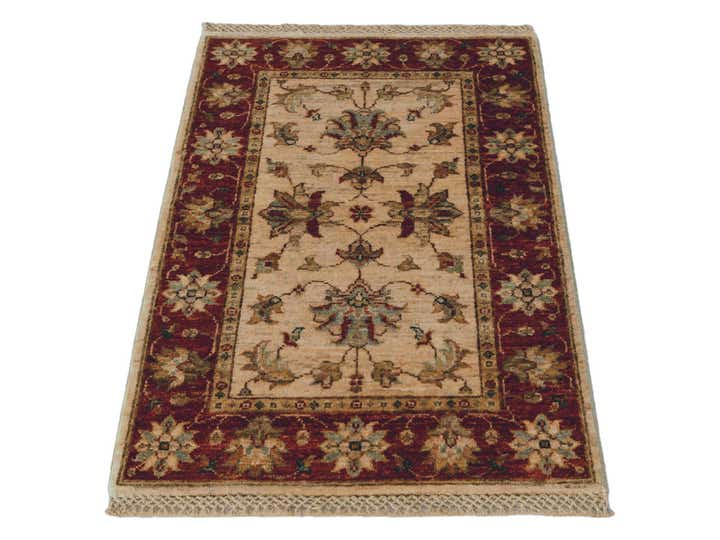 2' x 3' Hand Knotted Ziegler Rug