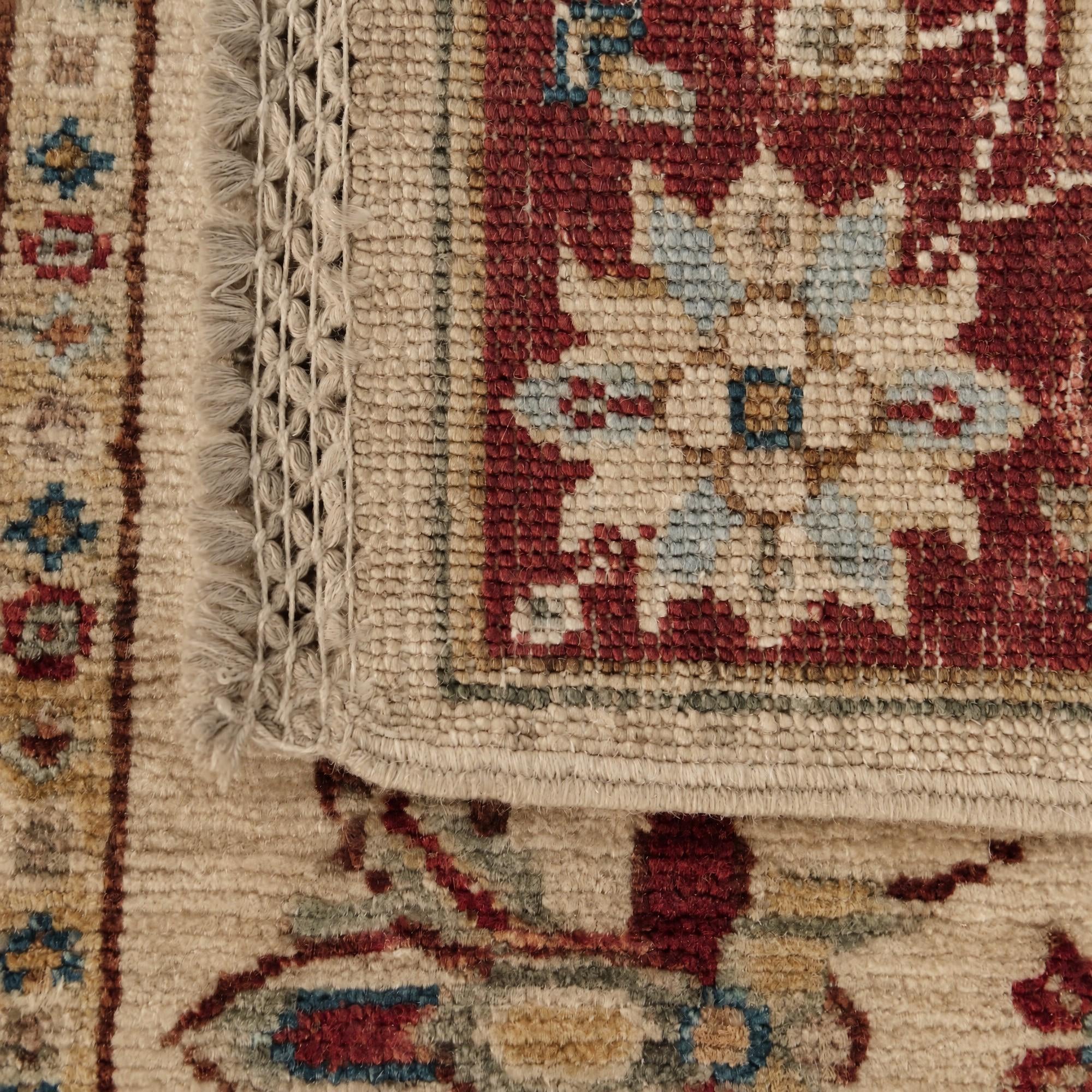 60cm x 90cm Hand Knotted Ziegler Rug
