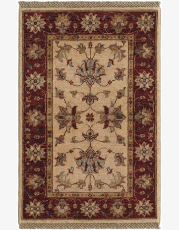 2' x 3' Hand Knotted Ziegler Rug