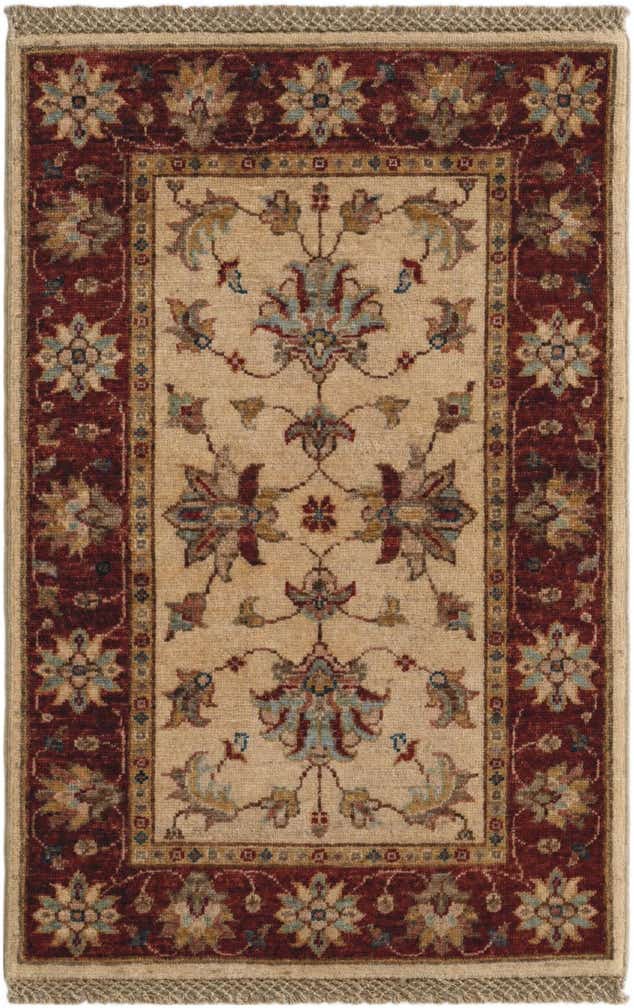 2' x 3' Hand Knotted Ziegler Rug