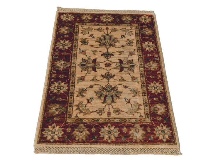 Detail image of 1' 11 x 2' 11 Hand Knotted Ziegler Rug