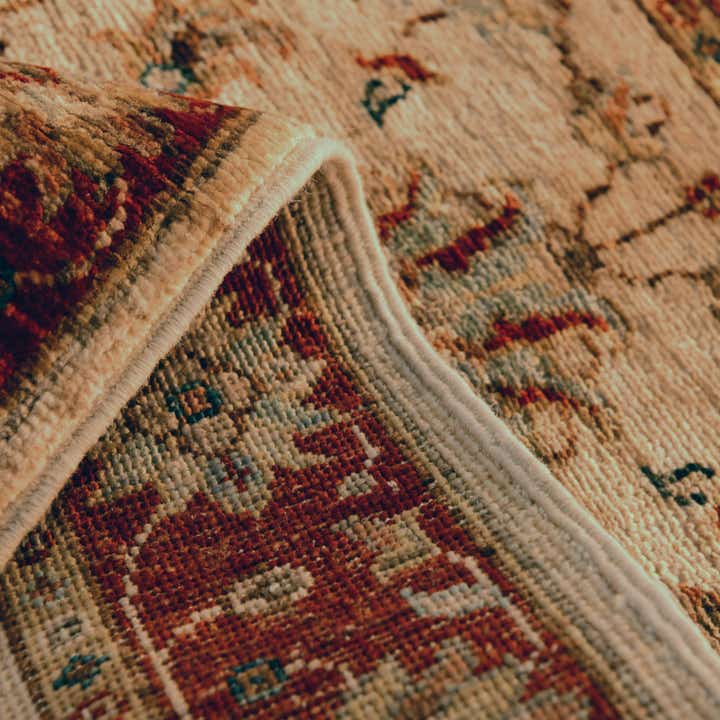 1' 11 x 2' 11 Hand Knotted Ziegler Rug