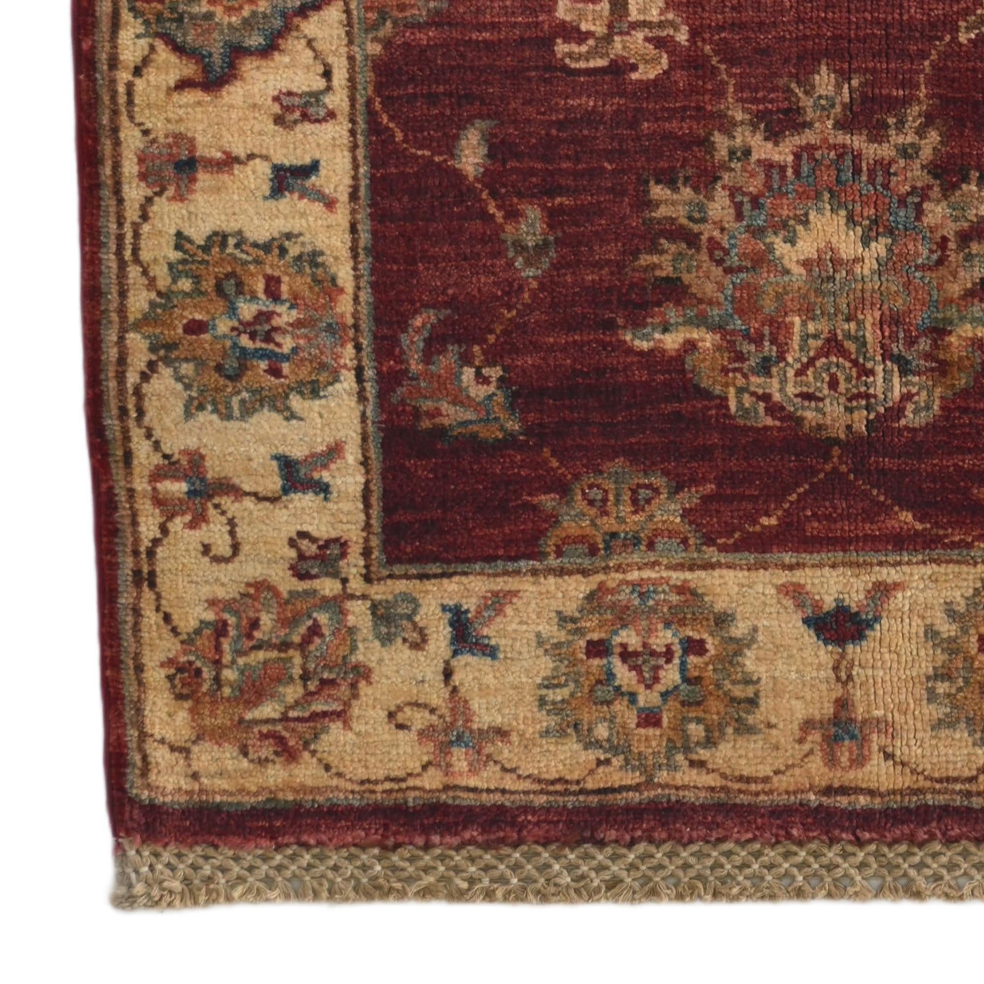 2' x 2' 11 Hand Knotted Ziegler Rug