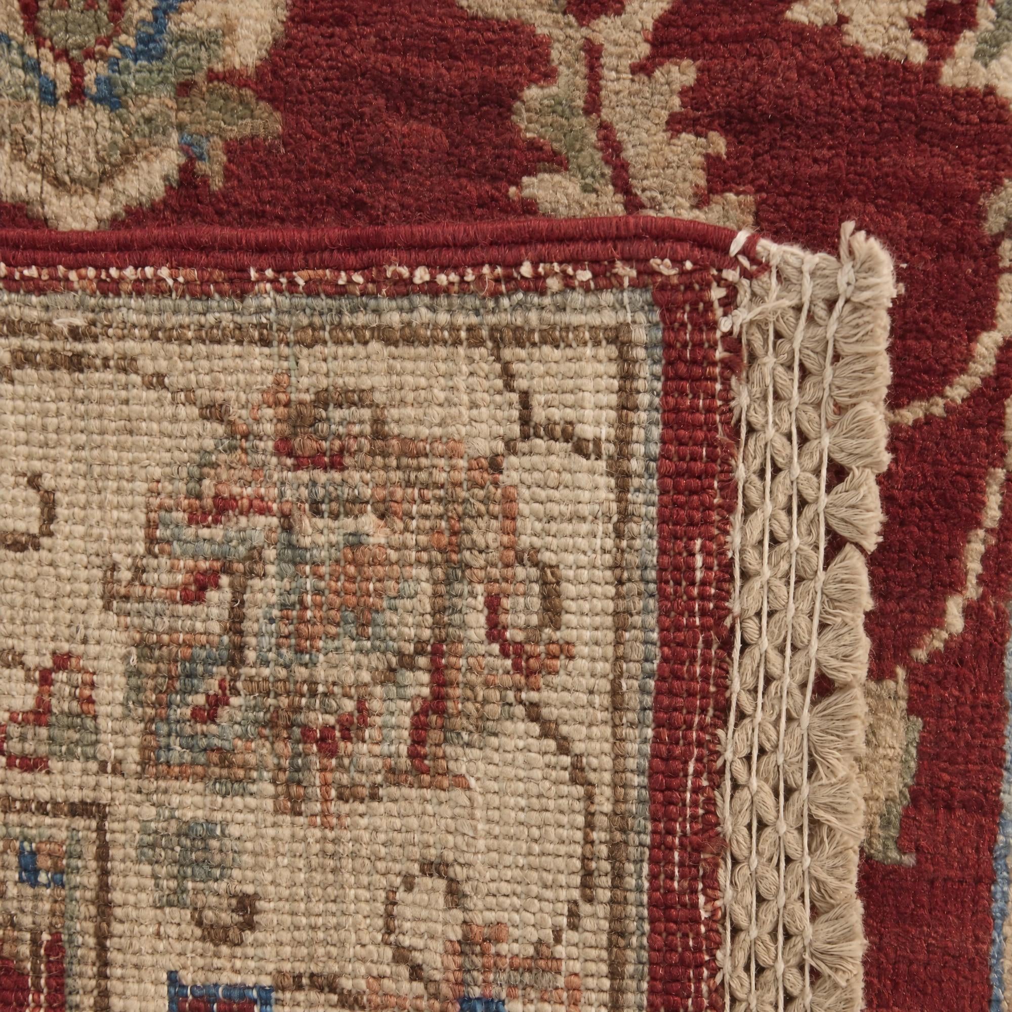 60cm x 90cm Hand Knotted Ziegler Rug